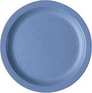 Cambro 825CWNR401 Dinnerware Plate Narrow Rim 8 1/4" Slate Blue Case of 48