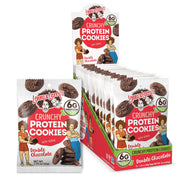 Lenny & Larry's Double Chocolate / 1.25 Ounce (Pack of 12) / Holiday Chocolate Chip