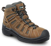 Mens Brown Concord MaxTRAX Composite Toe WP SRO Hiker 10.5 M by SR Max – 10.5, Leather, Brown