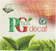 PG Tips Decaf 40 Ct Tea Bags - 2 Pack