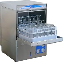 Eurodib DSP3 Lamber High Temperature Rack Undercounter Commercial Glass Washer, 30 Racks/Hr, Stainless Steel, 16" x 16" Rack Size, 208-240v, 15A, Silver | Compact, efficient & reliable, effective cleaning in a streamlined format, durable, user-friendly operation