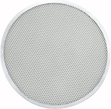 Winco 13" Aluminum Seamless Pizza Screen | Great for Pizza Baking, Crisp Crusts, Pizzerias and Foodservice