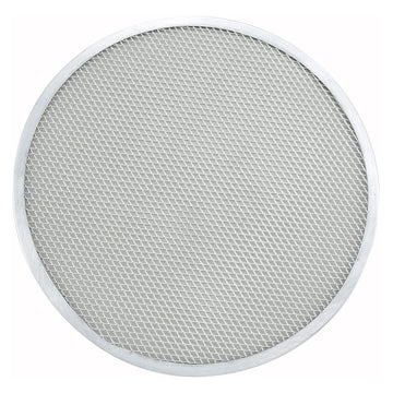 12" Aluminum Seamless Pizza Screen by Winco – 12 in, 12.0 inches, Aluminum, Model APZS-12