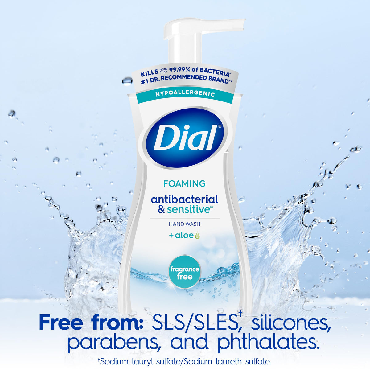 Antibacterial Foaming Hand Wash Pack of by Dial – Pack of 7
