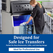 Ice Bucket by San Jamar – 5 Gallons, Polycarbonate, Blue, Model SI6100