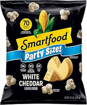Smartfood Popcorn, White Cheddar, Gluten Free, 9.75oz Party Size Bag
