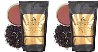 Harney & Sons Earl Grey Supreme Tea,Loose leaf 16 ounce,(Pack of 2)