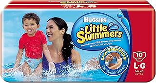 Little Swimmers Huggies Disposable Swimpants, Large, 10 Count