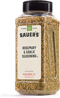 Rosemary & Garlic Seasoning, 20 Ounce (Pack of 1) | Sauer's Rosemary & Garlic Seasoning