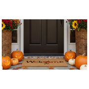 Calloway Mills Fall Beauty Coir Doormat, 17 x 29 Inches, Natural