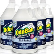 OdoBan Disinfectant Concentrate and Odor Eliminator, Made in the USA, Night Ice Scent, 4 Gallons