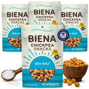 BIENA Sea Salt / 5 Ounce (Pack of 4) / brown Vegetable