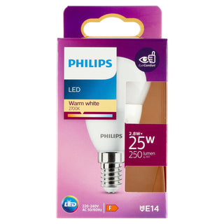 Lighting LED SFERA 25 W E14 2700 K Non-Dim Brand by PHILIPS – Único, Colourful, Model 929002977555