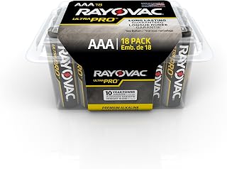 Rayovac UltraPRO Alkaline Batteries, AAA, Recloseable, 18 Count