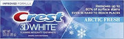 Crest 3D White, Whitening Toothpaste Arctic Fresh, 3.0 Ounce