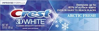 Crest 3D White, Whitening Toothpaste Arctic Fresh, 3.0 Ounce