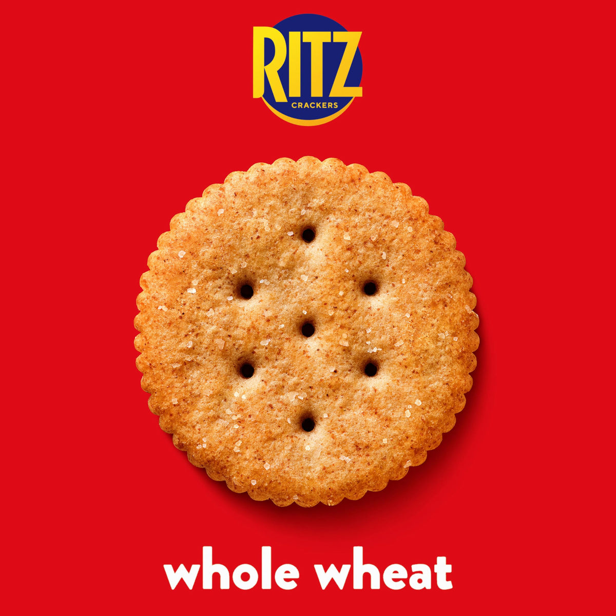 Whole Wheat Crackers by Ritz – 12.9 Ounce (Pack of 12), Pack of 12, Model 10044000031333