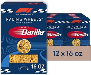 Barilla Racing Wheels Pasta, Non-GMO Kosher Pasta, 16oz. (12PK)