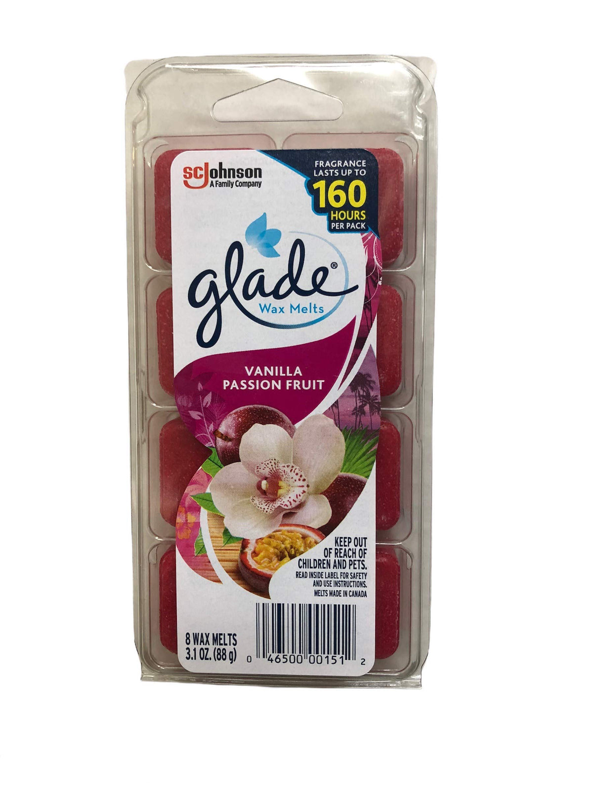 Glade 0.39 Ounce (Pack of 8) / Vanilla / red Spray