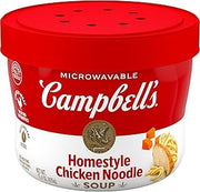 Campbell's Homestyle Chicken Noodle Soup Microwavable Bowl, 15.4 oz.