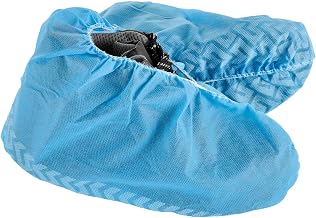 Global Industrial Standard Shoe Covers, Size 12-15, Blue, 150 Pairs/Case