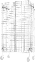 Winco 63" Silver Wire Security Cage x