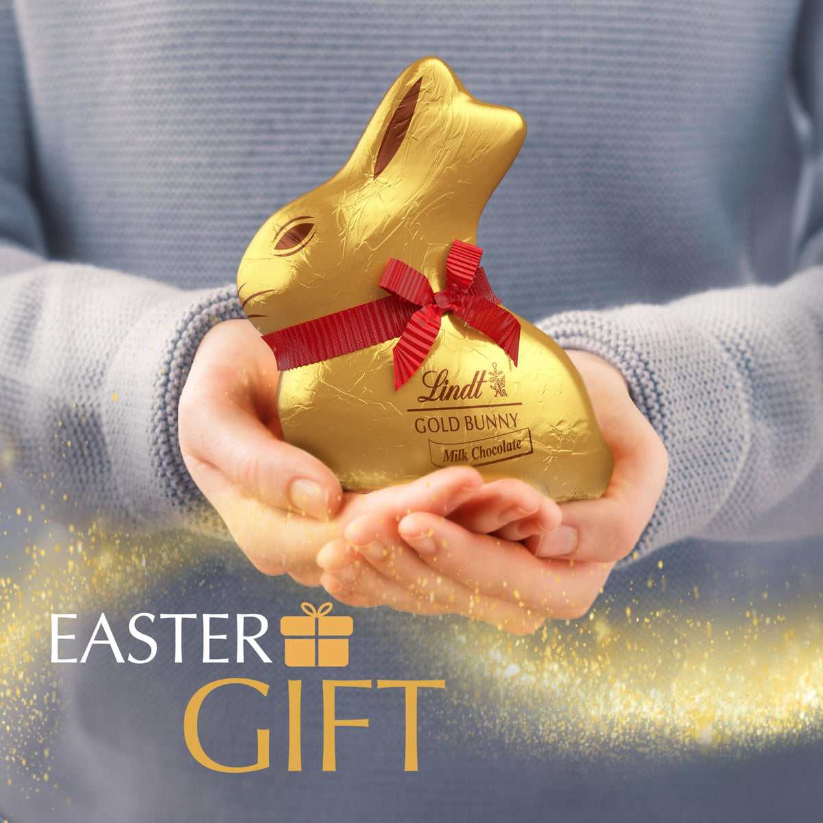 GOLD BUNNY - Milk Chocolate 7 Ounce by Lindt – 7 Ounce (Pack of 1), Model 467103D2C