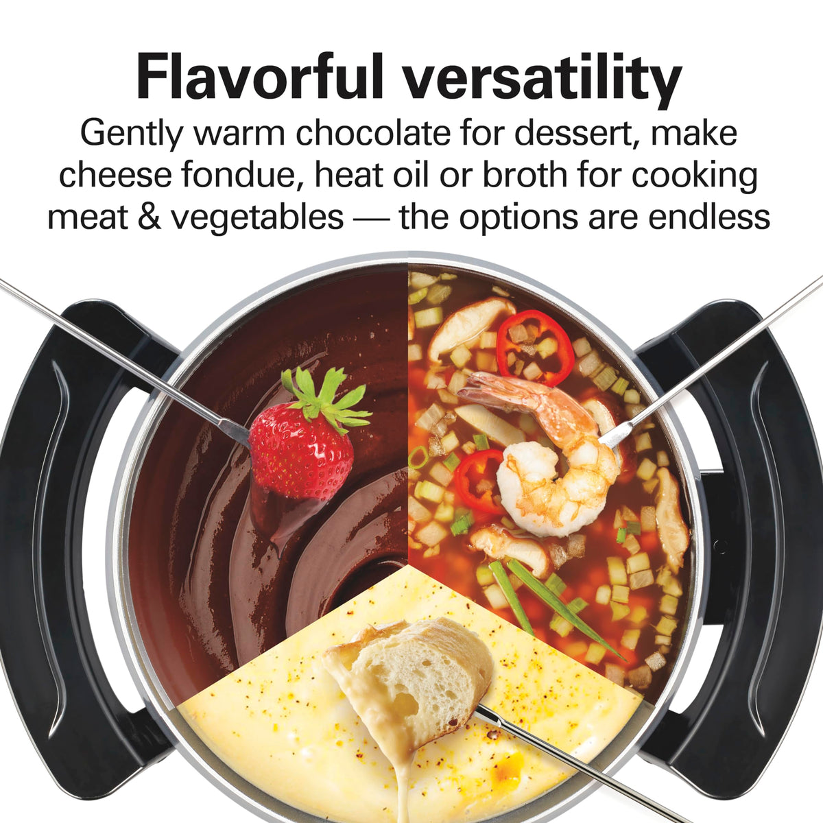 Hamilton Beach 3 Quart PFAS-Free Nonstick Interior (Pack of 2) / Gray / 3.0 quarts Pots & Sets