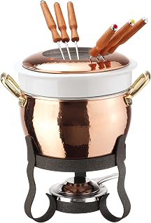 PADERNO World Cuisine Copper Fondue Set