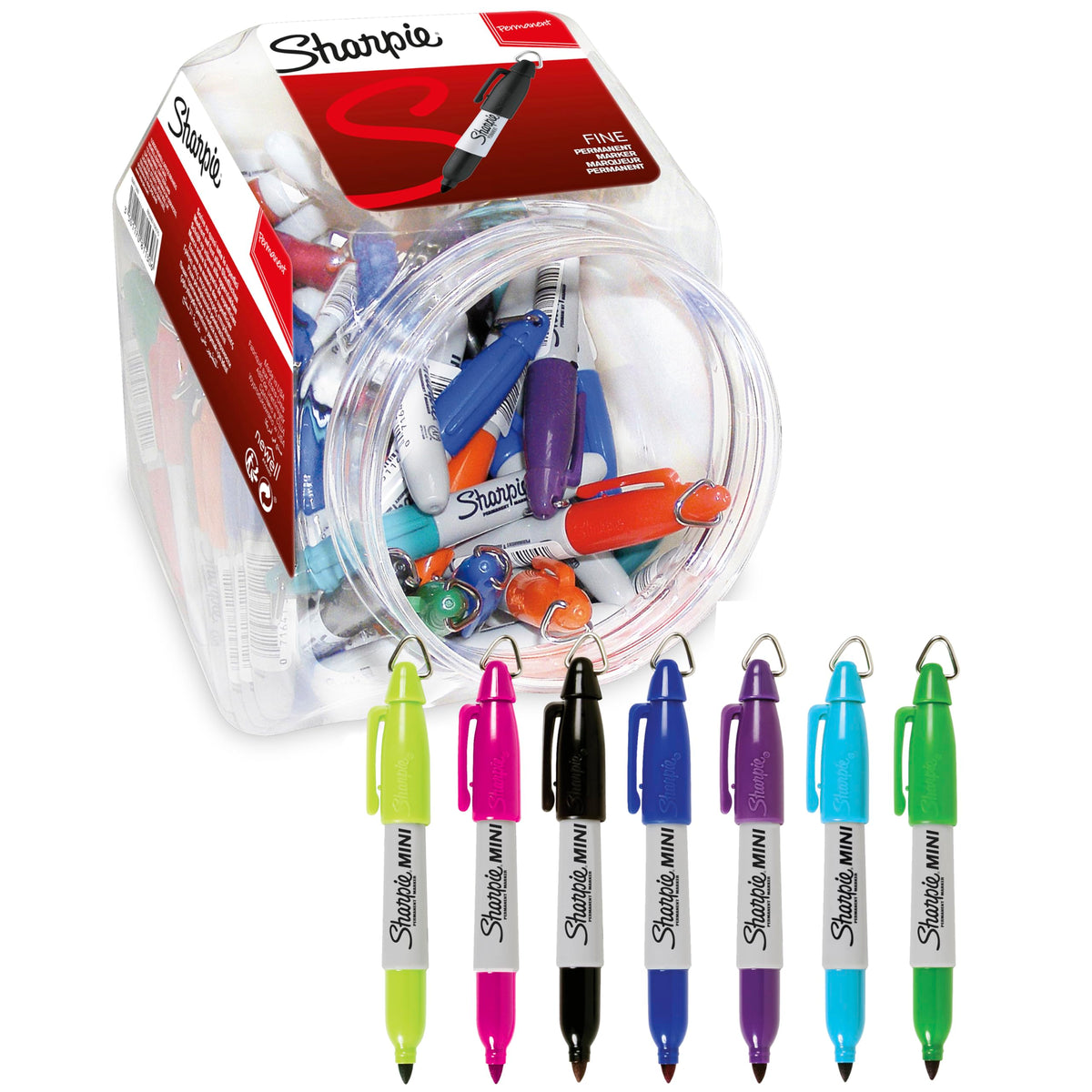 Mini 72 School Pack by Sharpie – One Size, Plastic, No Color, Pack of 72, Model 35111