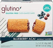 Glutino Blueberry Breakfast Bar, 7.1 Ounce -- 12 per case.