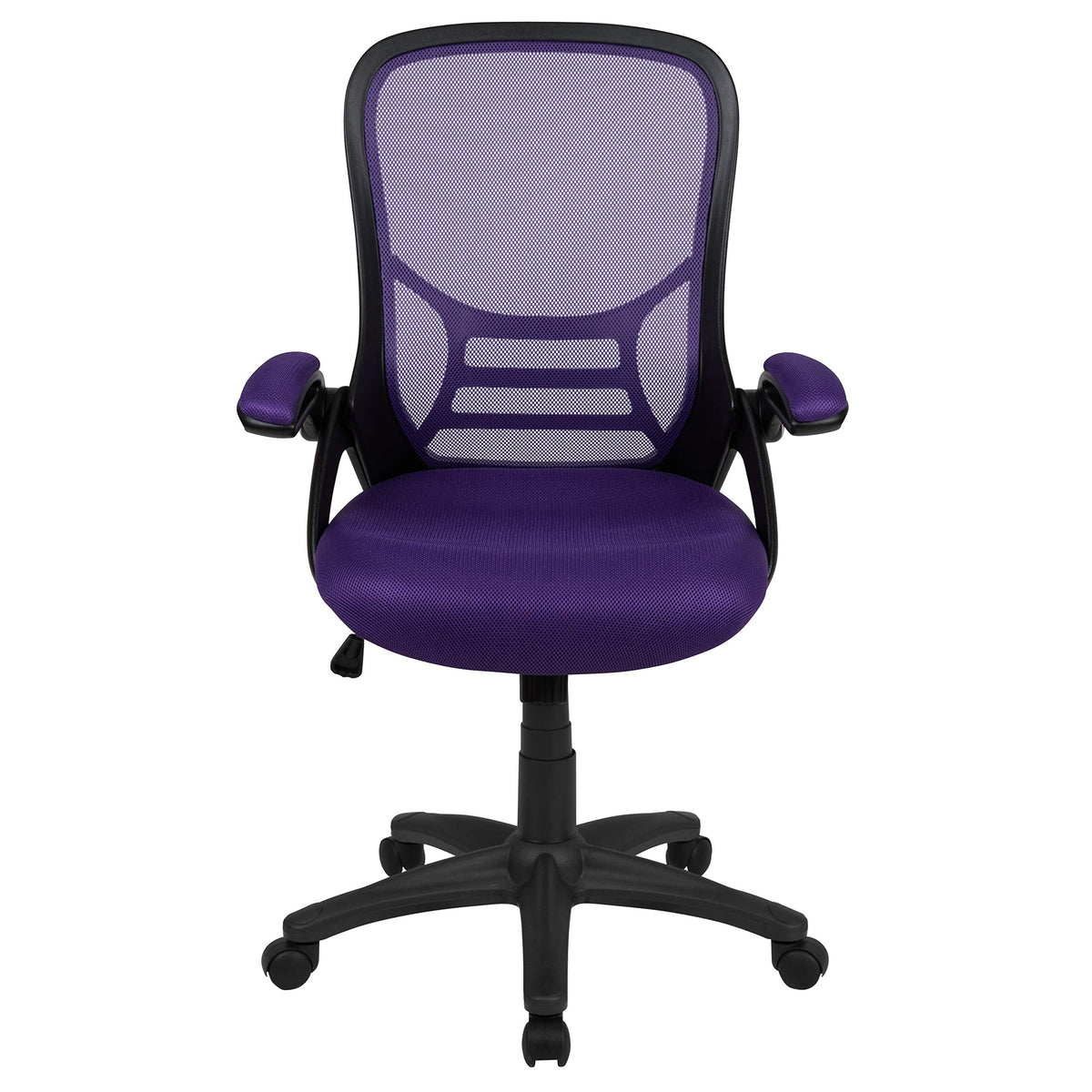 Flash Furniture Purple / Set of 1 / Contemporary Home Office Desk Chairs
