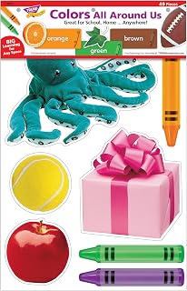 Trend Enterprises 49-Piece Colors All Around Us Dry Erase Learning Set