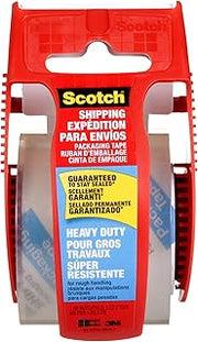 Scotch Heavy Duty Packing Tape with Dispenser 1.88 Inch X 800 Inch