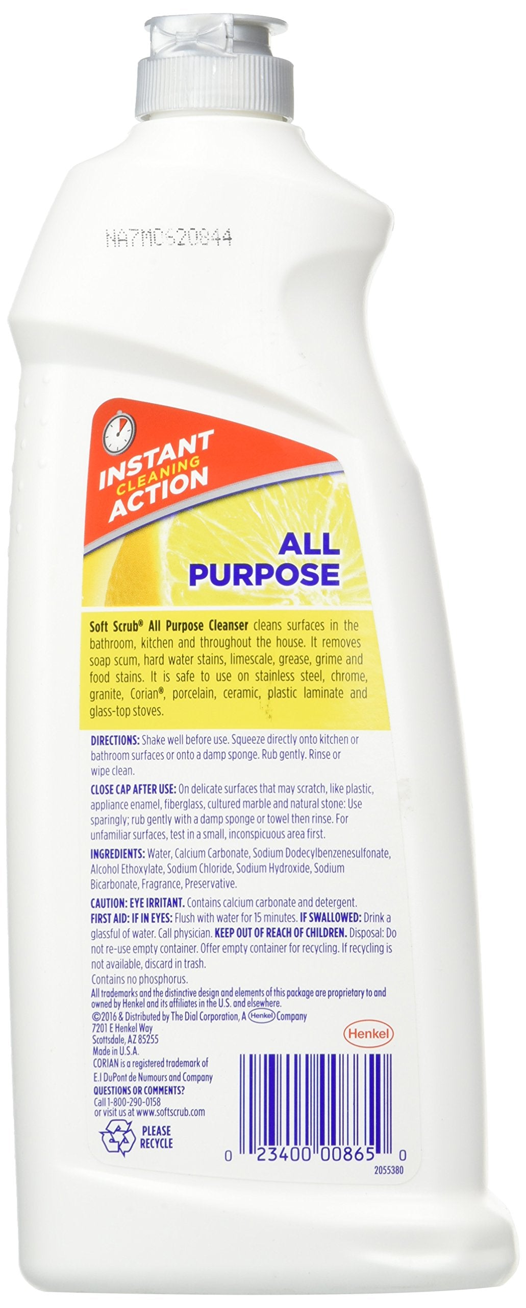 Soft Scrub 1 / 24 Ounce (Pack of 3) / White All-Purpose Cleaners