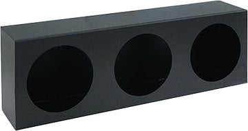 Buyers Products LB6183 Black Steel Triple Round Light Box 18 x 6 Inch