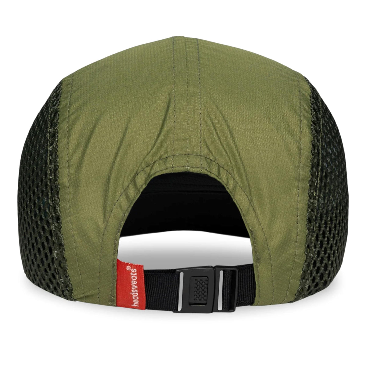 Performance Crusher Hat by Headsweats – One Size, Polyester, Olive/Mountains