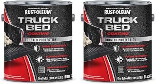Rust-Oleum 342669-2PK Truck Bed Coating, Gallon, Black, 2 Pack