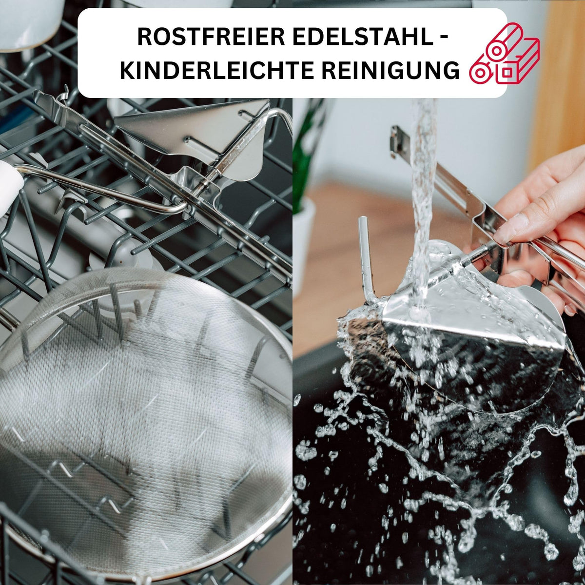 Strainer/Puree Sieve Standard by Westmark – A, Plastic, Stainless Steel, Model 11972270