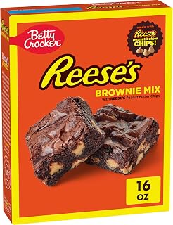 Betty Crocker Reese's Peanut Butter Brownie Mix, 16 oz