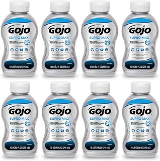 GOJO Supro Max Hand Cleaner Bottle, 8ct x 10 fl oz - 7278-08