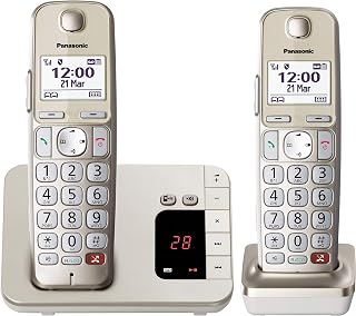 Panasonic Telephone Dect Telephone Caller Id Champagne, W128275596 (Caller Id Champagne)