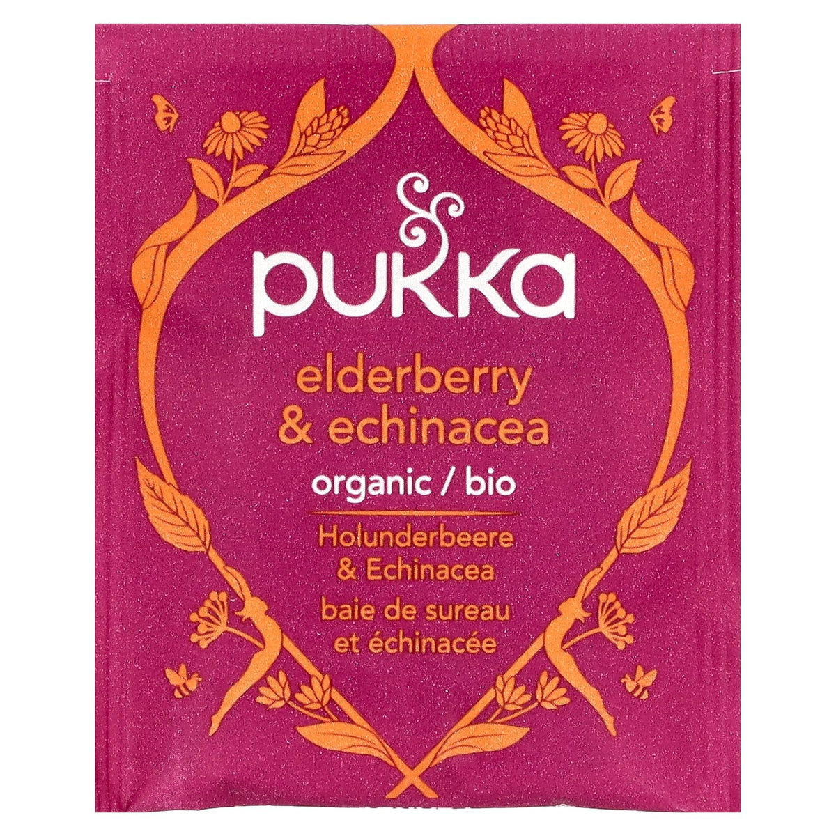 Pukka 20 Count (Pack of 1) / Elderberry & Echinacea / 1 Herbal