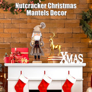 ArlinaL Santa Nutcracker Figure, 15 Inch, Gold