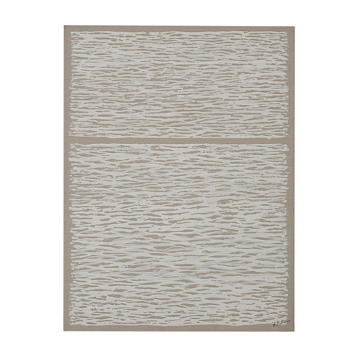 Renwil Chiari 36" Wide Canvas Art by Ren-Wil – 36"L x 36"W, Beige, Model OL2170