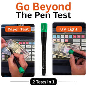 Dual Test Counterfeit Money Detector Pen by Dri Mark – 1 UV UV Light 3 Pen, Model 351UVB-DMAZ