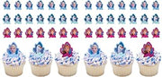 DecoPac Frozen II Rings, Cupcake Decorations Featuring Elsa, Anna, And Olaf For Birthday And Christmas Celebrations - 24 Count (Pack of 2)