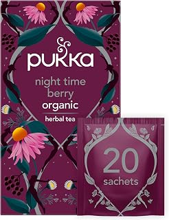 Pukka Organic Teas, Night Time, 20 Count