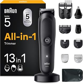 Braun Multigroom AIO5565 All-in-One Series 5 13-in-1 Trimmer - Black