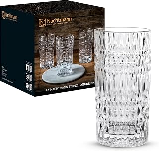 Nachtmann Ethno Large Glass Set 4-Pieces, 440 ml Capacity